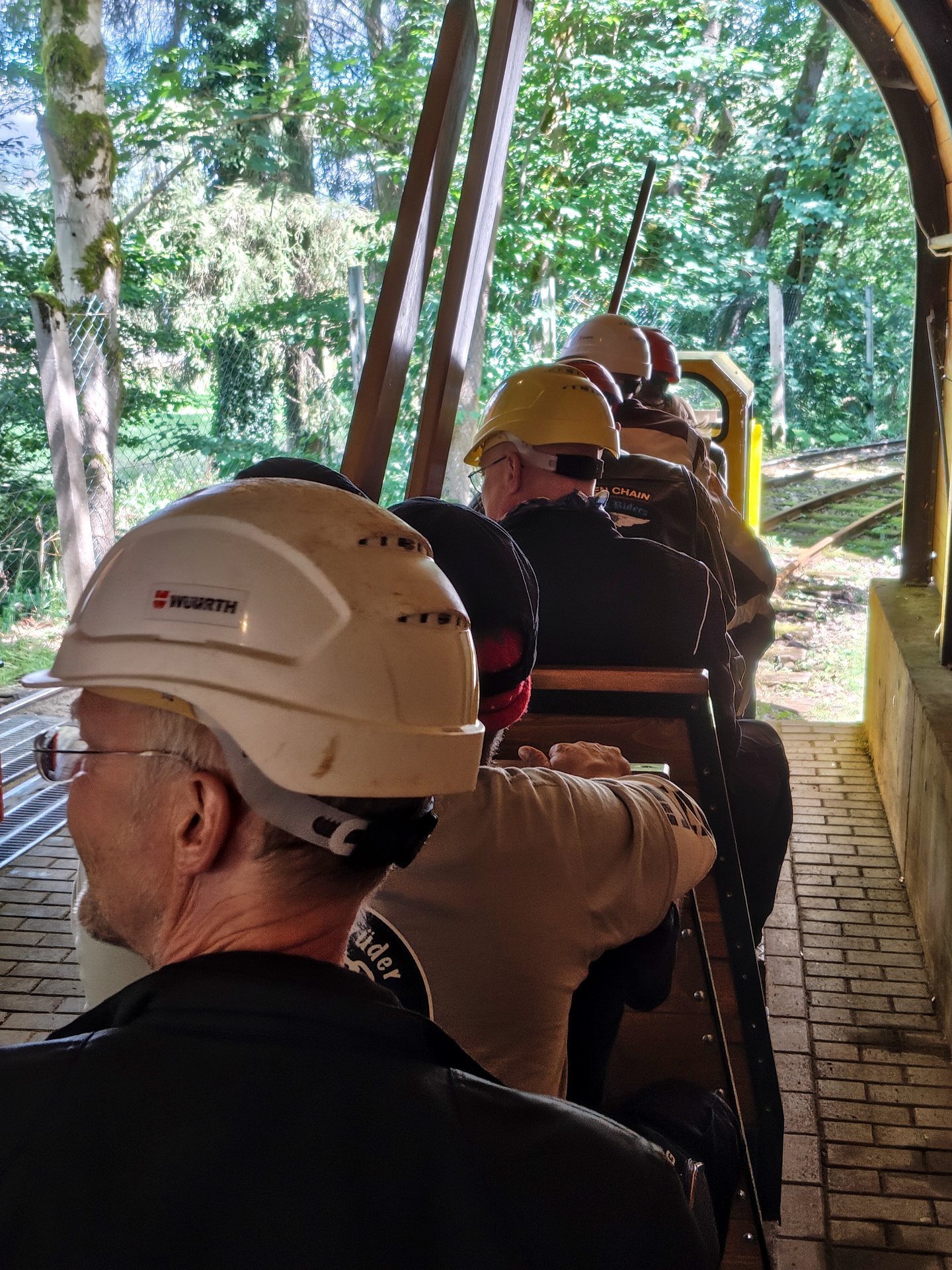 Einfahrt ins Bergwerk - Masonic Biker, Thüringen 2026 Einfahrt ins Bergwerk - Masonic Biker, Thüringen 2026